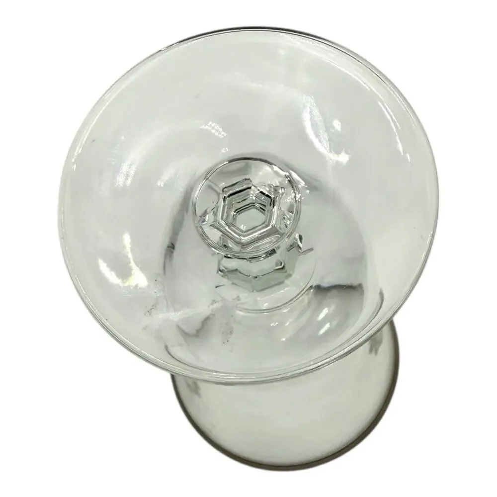 Mikasa Briarcliffe Crystal Stemware Silver Band Iced Tea Wine Glass Water Goblet
